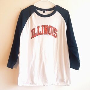 Illinois Sport tek baseball tee size 2XL